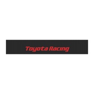 TOYOTA RACING Front Windshield Sticker / Sticker Tampal Cermin Depan Kereta(YARIS VIOS AVANZA INNOVA