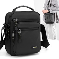 Aotian new vertical version men's shoulder crossbody bag handbag casual versatile size 53257 # 53258