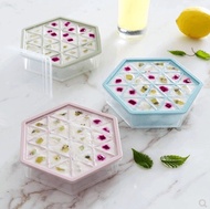 Home home Hexagonal ice cube mold refrigerator ice box Home ice cube ice box ice cube box