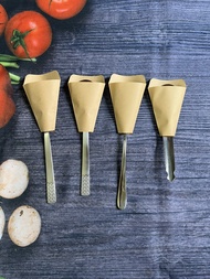 1.000 bao muỗng trơn giấy nâu