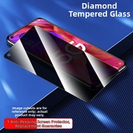 Oppo A93 A96 A58X A32 5G Blue Light A72 Anti-Fall Tempered Glass Screen Protector Full Screen Privac