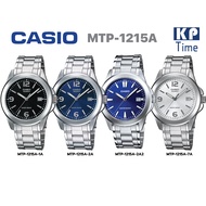 Casio นาฬิกาข้อมือผู้ชาย สายสแตนเลส รุ่น MTP-1215A ของแท้ประกันศูนย์ CMG