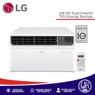 2024 Inverter Aircon Dual 70 08hp Compressor Window Energy LA080GC Savings LG Inverter Type