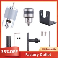 775 Motor 10000Rpm DC 12V Lathe 775 Motor with Mini Hand Drill Chuck and Milling Machine Mounting Br