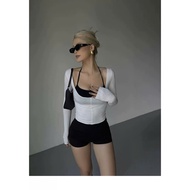 LONG SLEEVE SHIRT + BRA SET M127