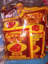 พริกป่น โกลาทูน ko hla tun Chili Powder 80g. แพ็ค10