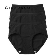 GIORDANO WOMEN 【Beau Monde】Women's Cotton Briefs (3-pack) 0 13470002