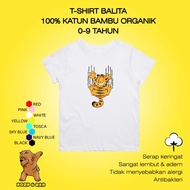 TODDLER T-SHIRT 0-9 YEARS 8 COLORS - GARFIELD ANTIBACTERIAL T-SHIRT - KIDS TEE - CHILDREN'S T-SHIRT