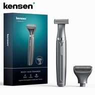Kensen 2 in 1 Body Hair Trimmer With Travel Lock Portable Travel Shaver Multifunctional Razor Groin 