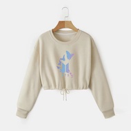 bts logo cool short sweatshirts for girl