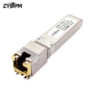 10GBase-T SFP+ to RJ-45 Transceiver, 10Gbe SFP+ Copper Ethernet CAT6a/7 Module, up to 80-Meter, for 