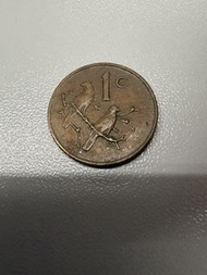 南非🇿🇦1971年1分硬幣