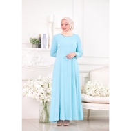 Jubah Muslimah Viral Long Dress Moden Tak Jarang dress women labuh kain cey 202256 (38-50) #2