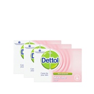 DETTOL Bar Soap Skincare Sakura Blossom Value Pack 100g x4