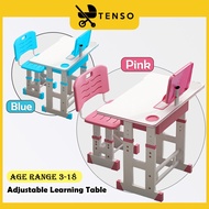 【70cm Width】 Tenso Kids Learning Table Children Learning Table Writing Table Study Table Desk Meja B