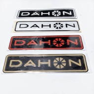 Bike sticker - cutting sticker Dahon Bike goes