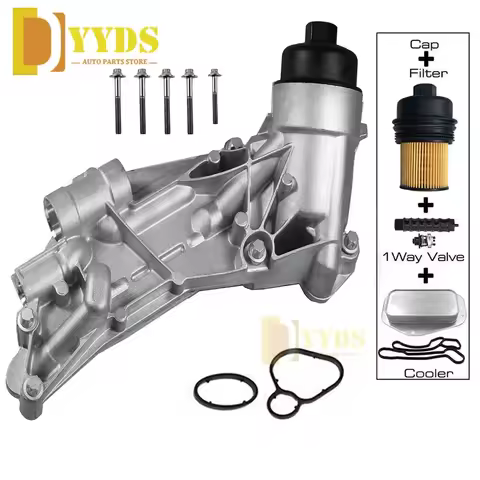 Engine Oil Cooler 12992593 For Cruze Sonic Aveo G3 Orlando Opel Vauxhall Astra 1.6L 1.8L Oil Filter