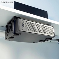 LeeSisters Adjustable Under Table Protective Holderputer Stand Braet For Desktop PC NAS CPU Home Ser