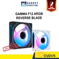 OCYPUS GAMMA F12 ARGB REVERSE BLADE COOLING FANS