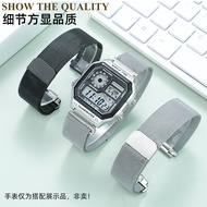 [Substitute Strap] Suitable for Casio Student Watch Strap AE1200 A158/159 F-91 Milan Magnetic Absorp