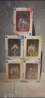 退坑清貨  夾公仔機 巨無霸 五等分花嫁 和裝 中野  一花 二乃 三玖 四葉 五月 白無垢 海賊王 Fluffy Puffy 勞蘇 泡泡龍 彈弓狗 火腿 花嫁 龍珠 蕾姆 鬼滅 QP 一番賞 GK 