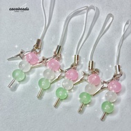 Keychain Dango food Japanese phone charm cute medium keychain anime