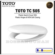 TOTO TC505 Non-Soft Closing Toilet Seat Cover Toilet Seat Cover