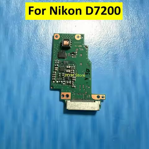 (Used part) For Nikon D7200 Driver Board Power Board CCD Image Sensor Drive Circuit PCB Camera Repla