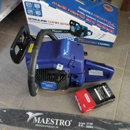 CHAINSAW MAESTRO 6500 Mesin Gergaji Kayu Chainsaw 22 Inch Maestro