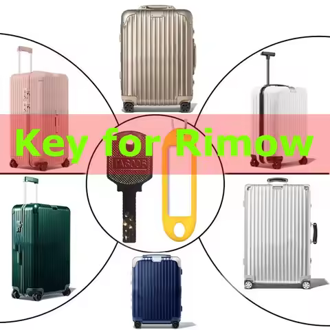 TSA Luggage Keys TSA006 for Rimowa Luggage for Suitcase Master Keys for Luggage Replacement for Bag 