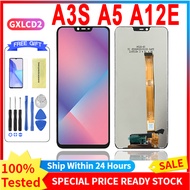 Original For OPPO A3S CPH1803 A5 A12E LCD REALME C1 A1603 REALME 2 LCD With Frame Touch Scree