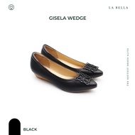 LA BELLA รุ่น GISELA WEDGE - BLACK