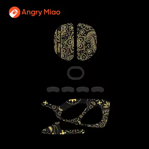 Angry Miao Infinity Mouse Rubber Feet & Grip Tape Set Mouse Accessories