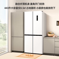 Frestec/Frestec BCD-443WK8AT Ultra-Thin443Incorporable Cross Four-Door Refrigerator with Inverter Te