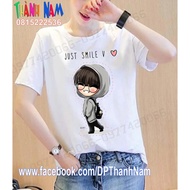 PRINTED V T-shirt of BTS CHIPI V, TAEHYUNG, bts shirt, bts group shirt