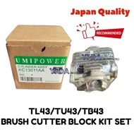 UMIPOWER TL43/TU43/TB43 BRUSH CUTTER BLOCK KIT SET JAPAN QUALITY