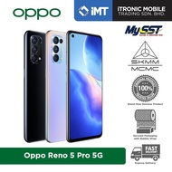 Oppo Reno 5 Pro 5G Smartphone | 12GB RAM+256GB ROM | 6.55" Super AMOLED |  Mediatek MT6889Z | 4350mAh Battery | 64MP Quad Camera