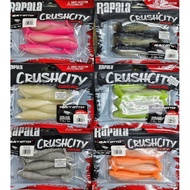 RAPALA CRUSHCITY SOFT BAITS CREEPER HEAVY HITTER RUBBER PLASTIC CRUSHCITY SUPER TPE 10CM 4"/SOFT PLA