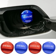 Car Gasoline Diesel Fuel Tank Cap Aluminum Decoration Cover Sticker Trim for VW Golf 7 7.5 Golf 8 MK