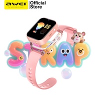 AWEI H29 Kids Smart Watch Soft Silicone Transparent Strap