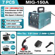 Mesin Las Inverter Welding mesin las listrik 450 watt MMA 120A IGBT mini Mesin Travo las MONAKE MMA1
