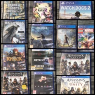 Used PS4 and PS 3 game blueray disk (Pre-owned) 二手游戏