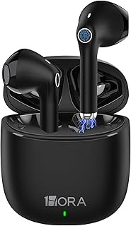 1 Hora 1 HoraWireless Earbuds Bluetooth 5.3, in-Ear Headphones with Charging Case,Clear Calls, Deep 
