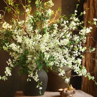 Snowwillow artificial flower decoration wildflower white flower fake flower big flower rustic flower