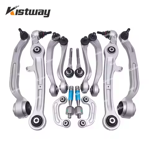 14PCS Front Upper Lower Control Arm Kit For Audi A6 C6 A6L 4F2 4FH 4F5 2004-2012