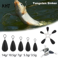 KHJ Fishing Weight Sinker 3.5/5.3/7/10.5/14g Water Drop Sports Entertainment Tool Fishing Tackle