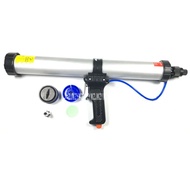 New Arrival 600ML Sausage Type Pneumatic Glue Gun For 600ml Sausage Sealant Use+9 Mouth+1 Push Film+