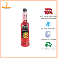 Syrup Davinci Bưởi hồng (Grapefruit Frutmix) - Chai 750 ml