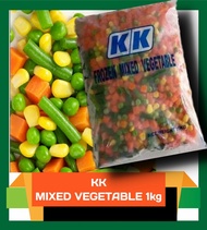 KK Mix Vegetables 3Ways 1Kg / Sayur Beku