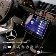 M1A BENZ C220 W202 10吋多媒體導航安卓機 Play商店APP下載 八核心 WIFI AD-1377